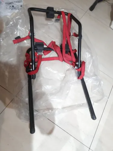 Apoio para levar a bike no carro