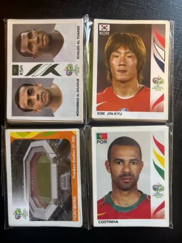 107 Figurinhas Copa 2006