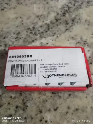 Dentes de precisão para Rosqueadeira
