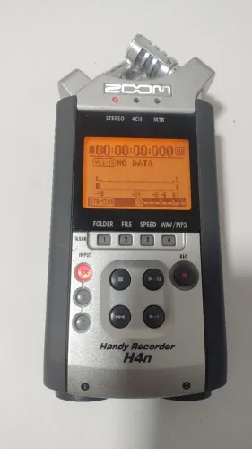 Gravador Zoom h4n Handy Recorder Semi Novo