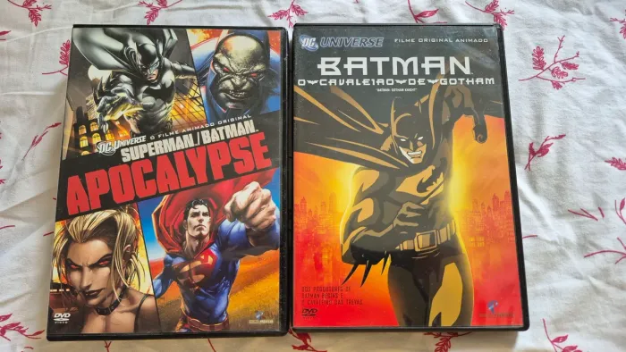 BATMAN E SUPERMAN EM DVD