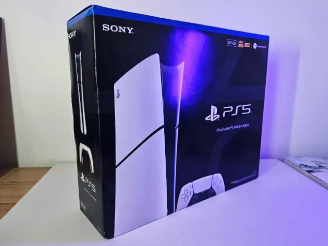 Playstation 5 Slim 825gb Digital Novo Lacrado!