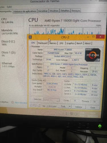 Kit Ryzen7 1800x + Soyo B450 + 16gb ram jazer 3200mhz