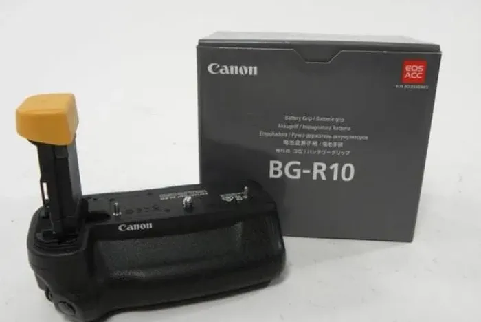Grip BG-R10 original Canon na caixa