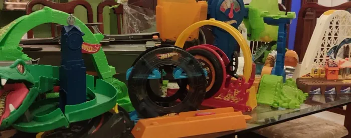 Pistas Hot Wheels, preços variados