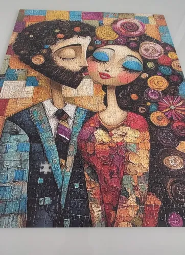Quebra- Cabeça Anatolian 1000 peças Innocent Love.