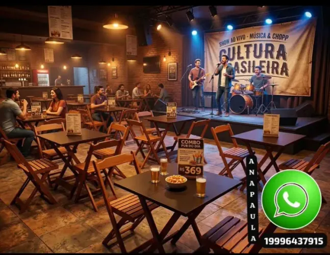 Mesa para bares e restaurantes R$ 369