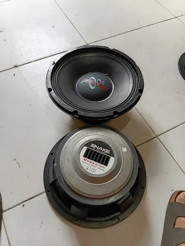 Dóis auto falante de 12 polegadas de 600walt no valor de 450 reais
