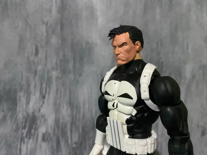 Head custom justiceiro marvel legends punisher 