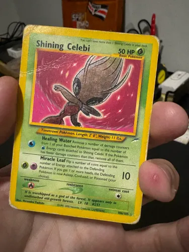 Carta pokemon Shining Celebi