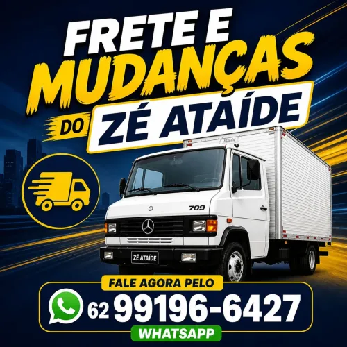 Frete e mudança em Aparecida de Goiânia e região.