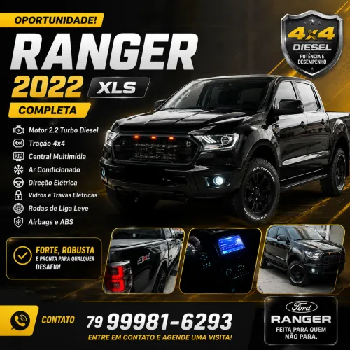 Ford Ranger XLS 2.2 4X4 CD Diesel Aut. 2022
