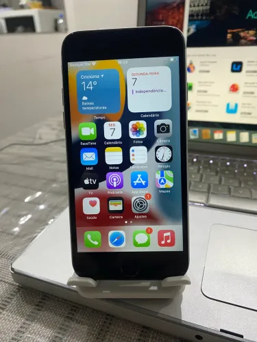 iPhone 7 32 Gb Impecável bateria 100% e Touch ID ON