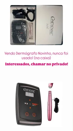 Dermografo cheyenne novo nunca usado