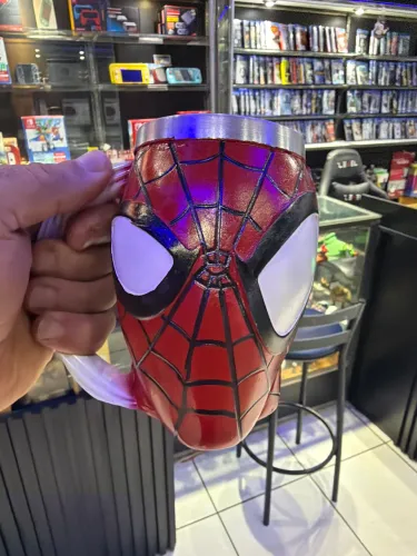 Caneca de alumínio do homem aranha