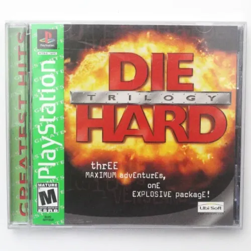 Die Hard Trilogy para PlayStation completo em perfeito estado de conservação