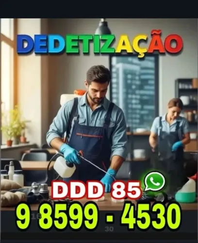 Dedetização - Detetização Atendo Agora Cocó, Fortaleza - CE