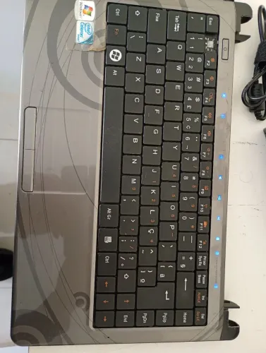 Base e placa mãe notebook positivo aereum