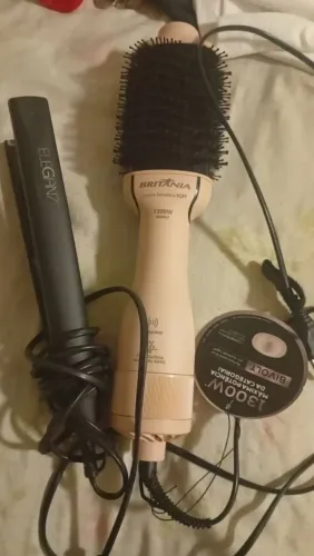 Escova secadora e chapinha