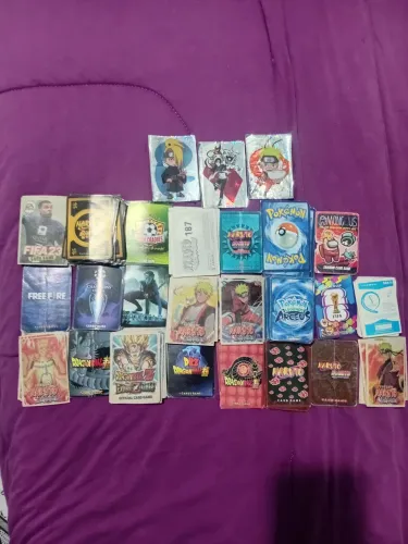 Vende se cartas diversas como pokemon, dragon ball e etc... ,no preçinho, PREÇO NEGOCIAVEL