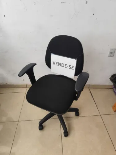 Cadeira de Escritório - Encosto Redondo - Secretaria