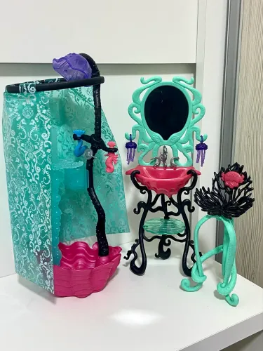 Monster High - BANHEIRO LAGOONA BLUE COMPLETO