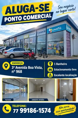 Alugo Apartamento 2/4, Ponto comercial, Galpão