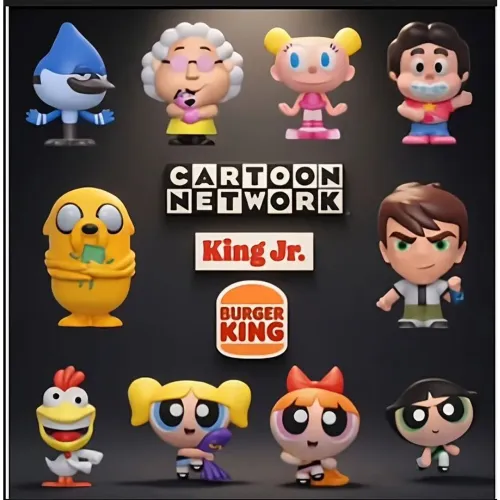 Cartoon network burguer king coleção completa 2026