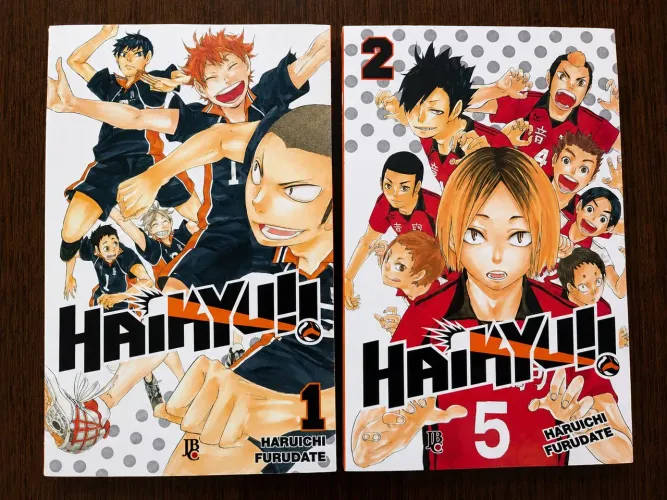 Mangás Haikyuu!! Vol. 1 e 2 Novos Lacrados