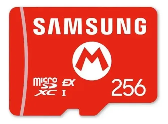 Cartão micro SD Express Samsung 256GB Switch 2