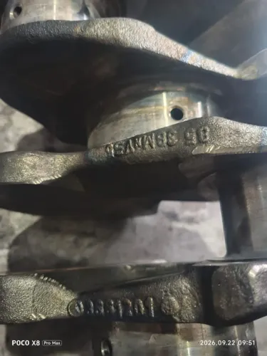 Virabrequim motor 366 Mercedes