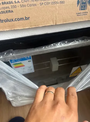 Forno de Embutir a Gás Electrolux 80L Efficient com PerfectCook (OE8GL) 220V