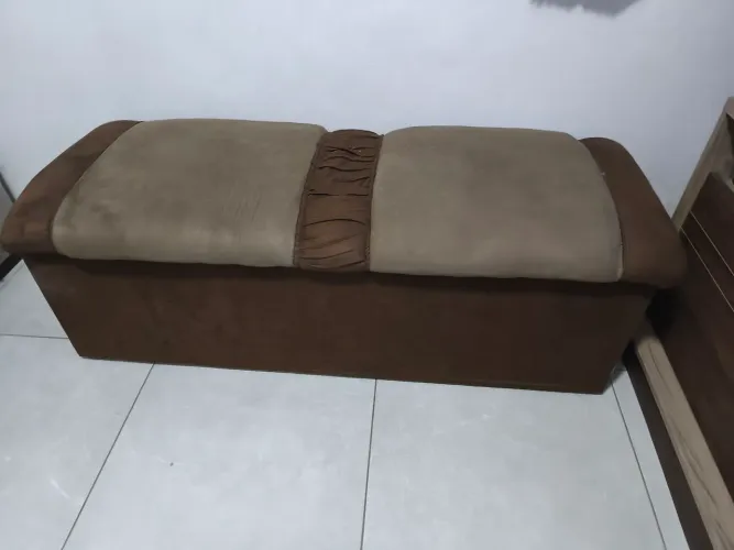 Vendo puff baú de 2 lugares