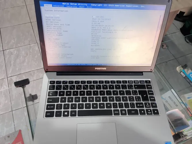 Notebook positivo 