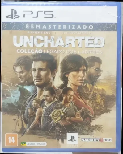 Uncharted coleção (lacrado)