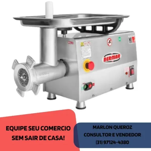 Moedor de Carnes Boca 22 Bermar Bivolt