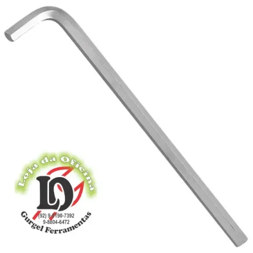 Chave "L" Hexagonal Extra Longa 8mm - King Tony