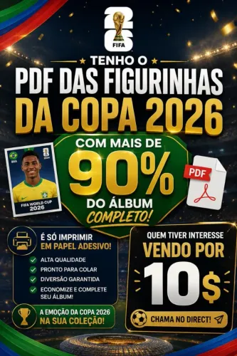 PDF DE FIGURINHAS DA COPA 2026