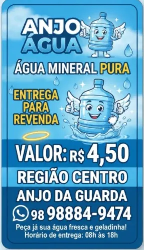 Água mineral 4.50
