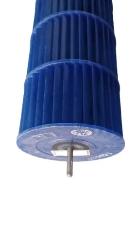TURBINA EVAPORADORA 64X10,6 CM MIDEA E KOMECO DE 9000 A 12000BTU