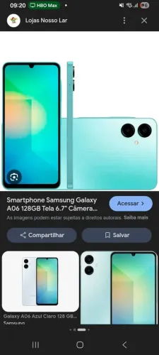 Estou vendendo celular a06 estou vendendo funciona perfeitamente