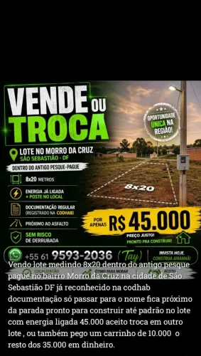 São Sebastião df Morro da cruz 