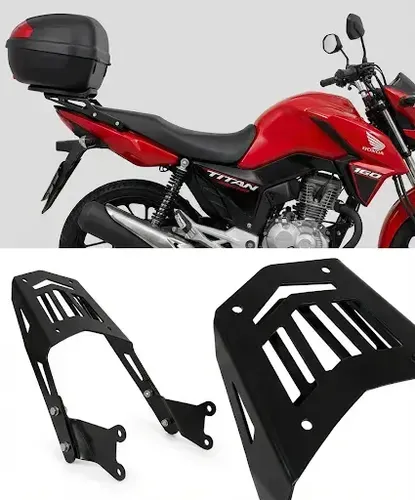 Bagageiro, Churrasqueira Tonin Metal Resistente Moto Titan Ou 160 Ano 2014 A 2026
