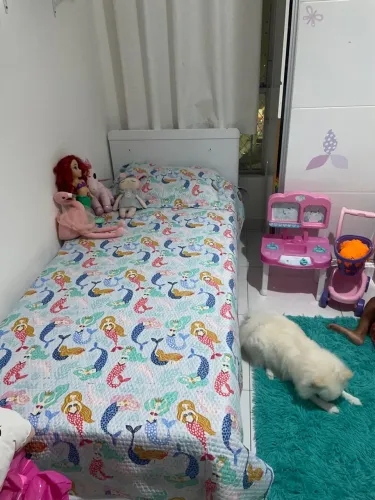 Berço multifuncional ( cama e armário independente)