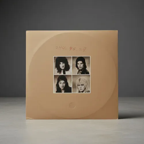 RARIDADE Capa interna A Day at the Races (quinto álbum banda britânica de rock Queen 1976)