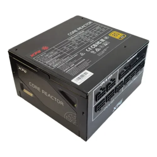 Fonte XPG Core Reactor, 750W, 80 Plus Gold, Full Modular, Preto