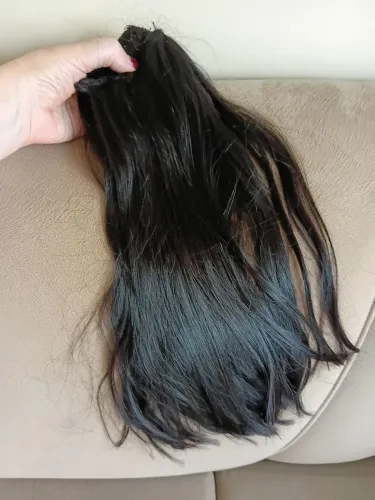 Mega Hair Castanho 100% Humano