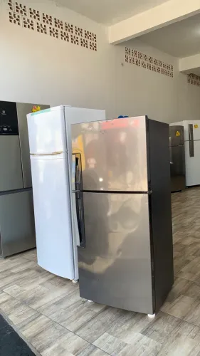 GELADEIRA INOX 2 PORTAS FROST FREE - ENTREGAMOS
