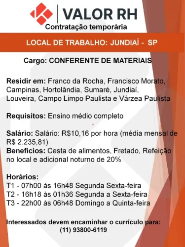 CONFERENTENDE MATERIAIS