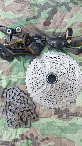 KIT SHIMANO DEORE 1X10V  (OPORTUNIDADE leia descrição) 